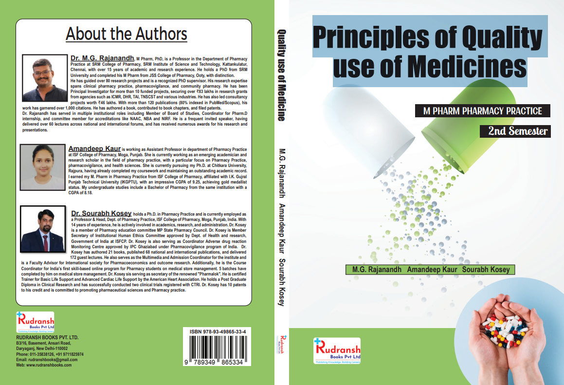 Principles of Quality use of Medicines