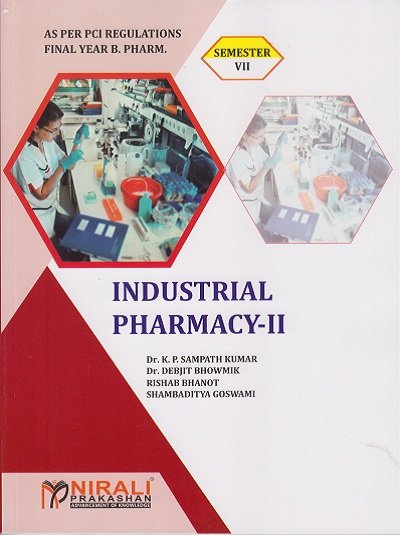 INDUSTRIAL PHARMACY 2 SEM VII